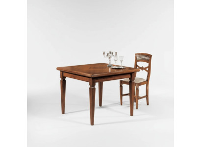 Salle à manger Mobilier Tables Carré Bois Marron Tables à manger Bois massif neuf