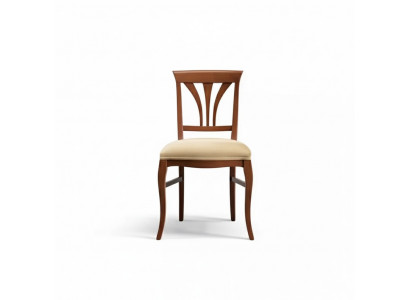 Chaise sans accoudoir Chaise de salle à manger Bois Salle à manger Marron Design Classique