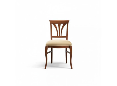 Chaise sans accoudoir Chaise de salle à manger Bois Salle à manger Marron Design Classique