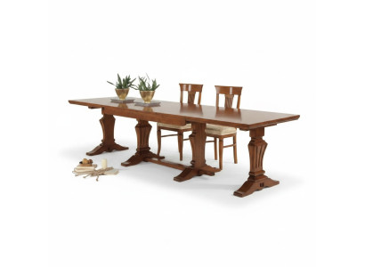 Table à manger Table en bois Salle à manger Table en bois Design Mobilier de luxe Classique nouveau