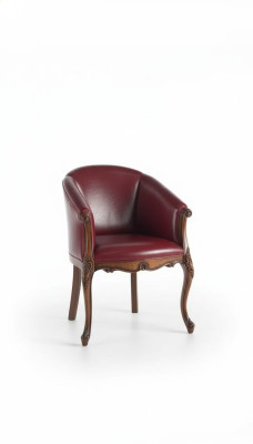 Canapé design Fauteuil canapé Rembourrage Luxe Canapé en cuir 1 place neuf