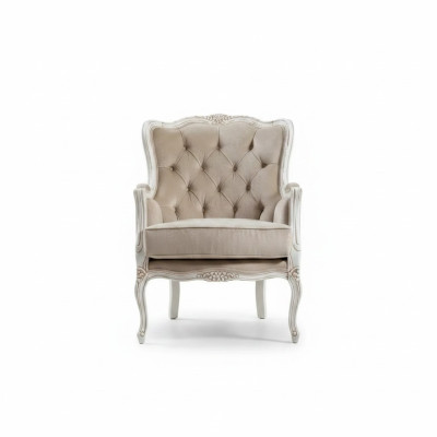 Design de fauteuil de luxe Canapé Canapé Salon Textile 1 place neuf