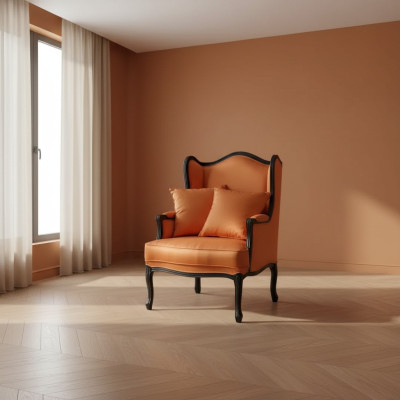 Canapé fauteuil classique R 1 place Designer Tissu Canapés Rembourrage neuf