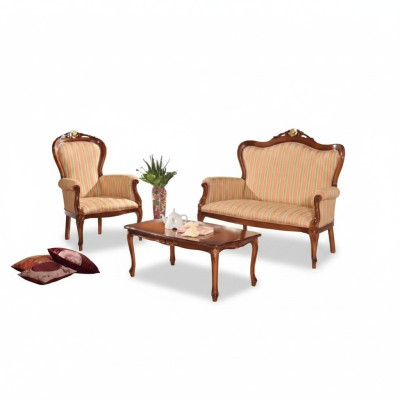 Ensemble de canapé 2 places Ensemble de canapé design Canapé rembourré Luxe classique neuf
