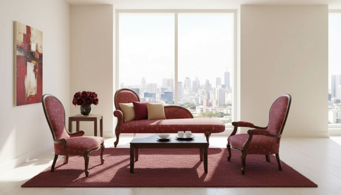 Canapé lounge, chaise longue capitonnée, chaises longues classiques, club brun, neuf