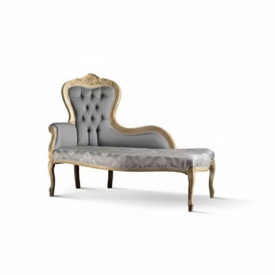 Salon classique Banc de sièges Banc rembourré de designer Chesterfield neuf