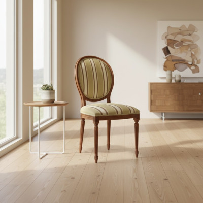 Chaise Bois Meubles italiens Chaises Salle à manger Design de luxe en bois massif