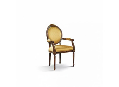 Chaise classique Chaise à accoudoirs Chaise en bois Chaise de salle à manger Mobilier de luxe en bois neuf