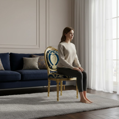 Chaise Or Salle à manger Moderne Chaises En bois Salle à manger Design Élégant nouveau