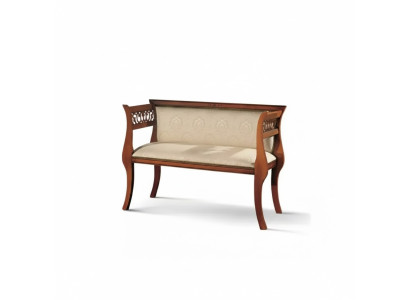 Banquette Siège de bar classique Mobilier rembourré de luxe Siège de designer 111x43x78
