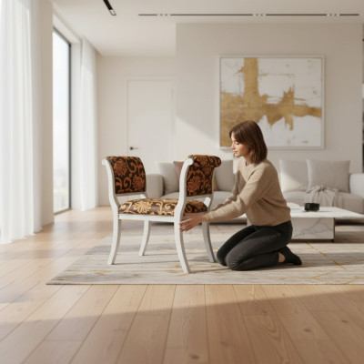 Design classique Tabouret Tabouret de salon Banc Fauteuil Mobilier neuf
