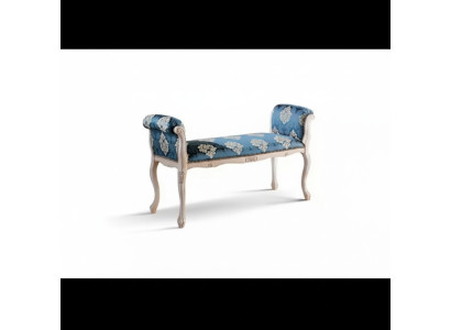 Banc rembourré Siège de banc Siège tabouret mobilier textile banc Classique banc en bois