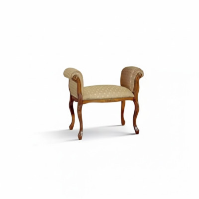 Mobilier tabouret Beige Banc Siège de designer mobilier de siège banc rembourré bancs