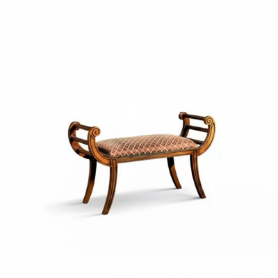 Tabouret de luxe design banc rembourré siège de banc meubles bancs de salon