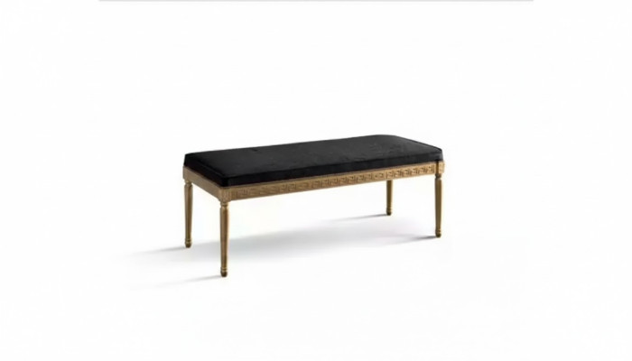 Banc rembourré Tabouret Banc Designer Banc salle de séjour Classique meuble nouveau