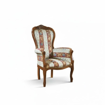 Fauteuil 1 place Canapés Siège Tissu Salon Textile Mobilier de luxe Siège simple