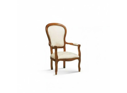 Chaise 1 place en tissu Lounge Luxe Rembourrage Relax Mobilier Design Canapé