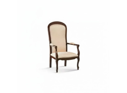 Salon Fauteuil 1 Place Canapé Rembourrage Luxe Tissu Design Bois Meubles