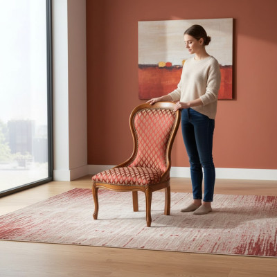 Fauteuil 1 place Canapés Tissu Salon Textile Meubles de luxe Siège unique neuf