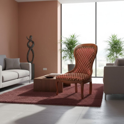 Fauteuil 1 place Canapés Tissu Salon Textile Meubles de luxe Siège unique neuf