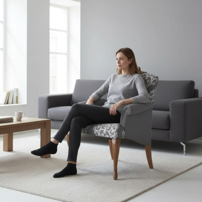 Fauteuil Salon Design Meubles Élégants Gris Classique 1 Place de Luxe