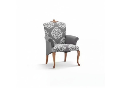 Fauteuil Salon Design Meubles Élégants Gris Classique 1 Place de Luxe
