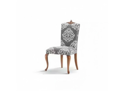 Chaise classique, chaise en bois du designer, chaise de salle à manger, fauteuil de luxe, meuble.