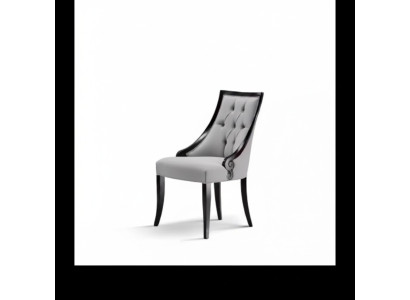 Chaise Mobilier de luxe Salon Salle à manger Meubles en bois Gris Fauteuil neuf