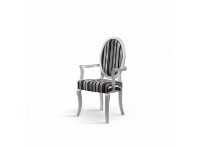Chaise classique avec accoudoirs Salle à manger Fauteuil bergère Lounge De luxe Nouveau