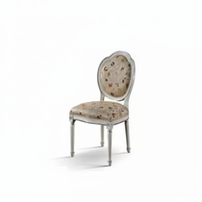 Chaise Braun Design Salon Salle à manger Bois Tapisserie sans accoudoirs neuf