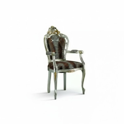 Chaise rembourrée Chaises Chaise de salle à manger Chaise de bureau design classique à accoudoirs
