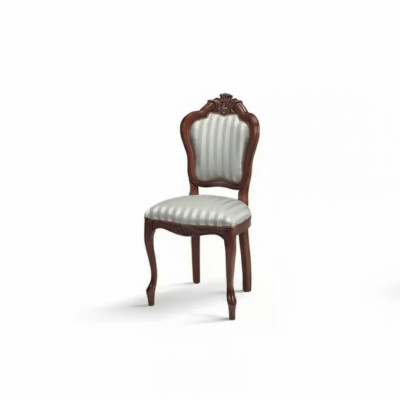 Chaise en bois Mobilier italien Chaises de salle à manger Design de luxe Chaise inclinable