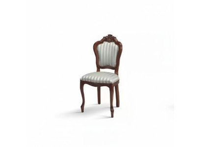 Chaise en bois Mobilier italien Chaises de salle à manger Design de luxe Chaise inclinable