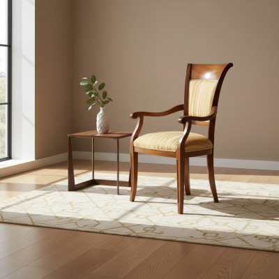 Chaises classiques en bois Design de chaise en bois Chaise de luxe Chaise de salle à manger nouvelle