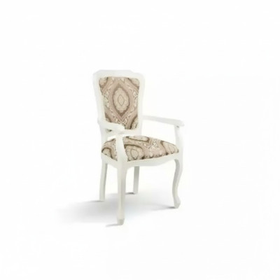 Chaise classique de salle à manger en bois Marron Accoudoirs Chaise en bois Chaises