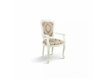 Chaise classique de salle à manger en bois Marron Accoudoirs Chaise en bois Chaises