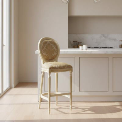 Tabouret de bar Chaise de bar Design en tissu Chaises de bar Tabourets de bar Chaises Italie