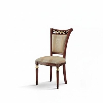 Chaise Bois Meubles Italiens Chaises Salle à manger Design de luxe Bois massif