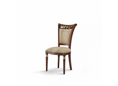 Chaise Bois Meubles Italiens Chaises Salle à manger Design de luxe Bois massif