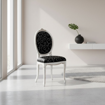 Chaise Bois Mobilier italien Chaises de salle à manger Design de luxe Bois véritable