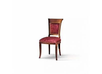 Chaise de salle à manger de luxe Chaise fauteuil Salle à manger Sièges Bois Moderne Rouge