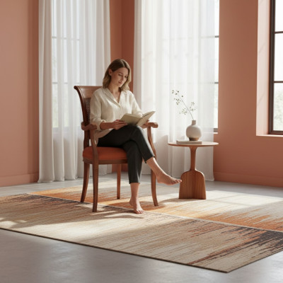 Textile Mobilier de luxe Chaise de salle à manger Chaise avec accoudoir Conception de salle à manger