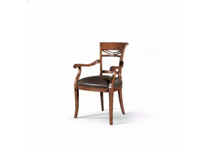 Chaise classique Fauteuil en bois Chaise de salle à manger Meubles en bois de luxe neufs