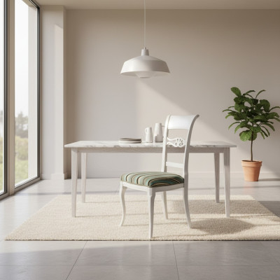 Chaise classique Concepteur de chaise en bois Chaise de salle à manger Bois de luxe Nouveaux meubles