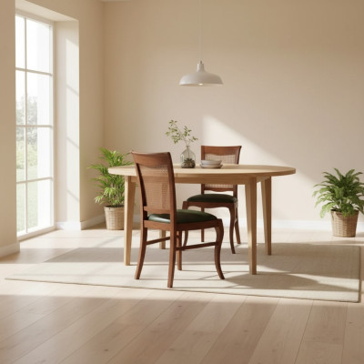 Chaise de salle à manger classique Rembourrage de siège de meubles de luxe Design de siège nouveau