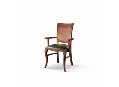 Chaise de salle à manger de luxe Chaise en bois Fauteuil en bois Chaise classique Chaise design