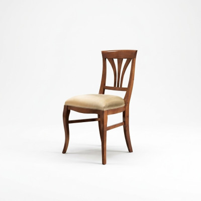 Chaise Marron Salle à manger Style Classique Chaises Rembourrage Design Luxe nouveau