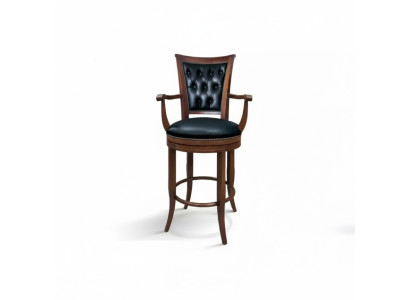 Tabouret de bar Chaise Fauteuil en cuir synthétique Meubles classiques Rembourrage Chesterfield