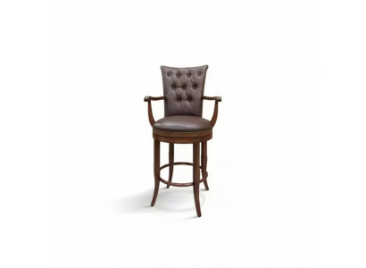 Tabourets Bar Chaises Chaise Designer Chaise en bois Chaise de salle à manger Tabouret Marron