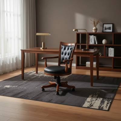Fauteuil Noir Fauteuil Design Fauteuil Rembourré Chaises Chaise de Bureau Classique Nouveau